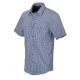 Covert Concealed Carry Short Sleeve Shirt Royal Blu Checkered by Helikon Tex